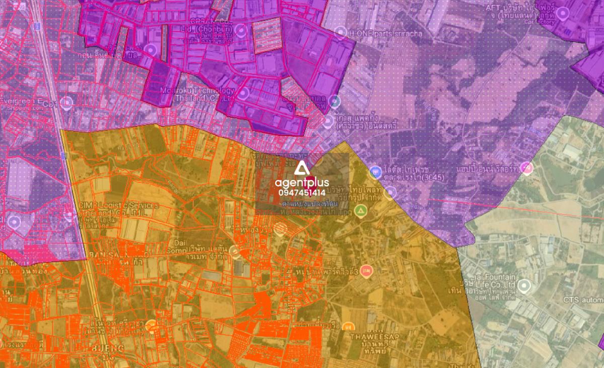*ขายที่ดินแปลงสวย ผังสีส้ม หนองขาม ศรีราชา ชลบุรี