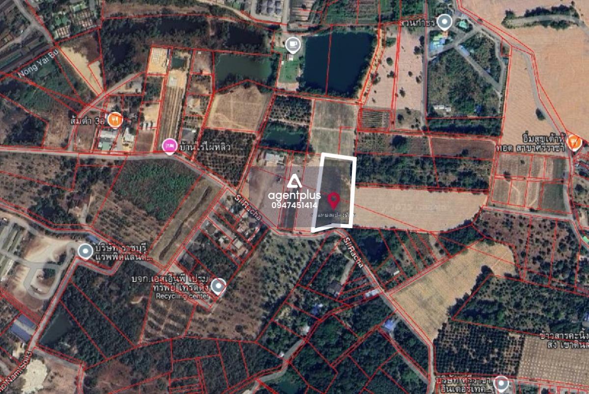 *ขายที่ดินสวนแตงโม ศรีราชา ชลบุรี วิวภูเขา แปลงสวย