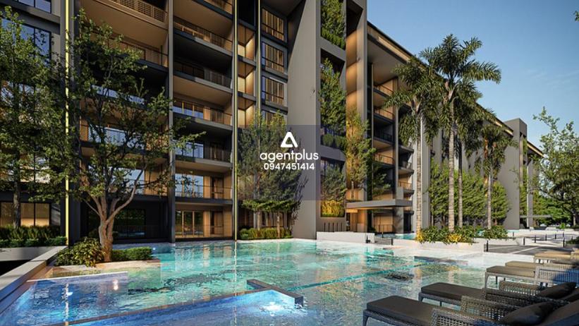 คอนโดหรูใกล้ทะเล – Living Space ระดับ Premium ยูนิตขนาดใหญ่แบบ 3 ห้องนอน