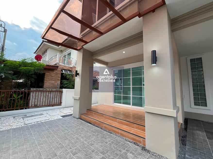 ขายบ้านเดี่ยว 2 ชั้น บ้านราชพฤกษ์ หทัยราษฎร์ บ้านปรับปรุงใหม่ พร้อมเข้าอยู่ ทำเลดี เดินทางสะดวก