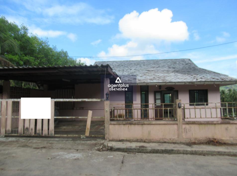 บ้านเดี่ยว 2 ชั้น การคมนาคมสะดวก โครงการบ้านสวนเนรมิต 2 กะทู้ ซอยบางทอง ถนนวิชิตสงคราม