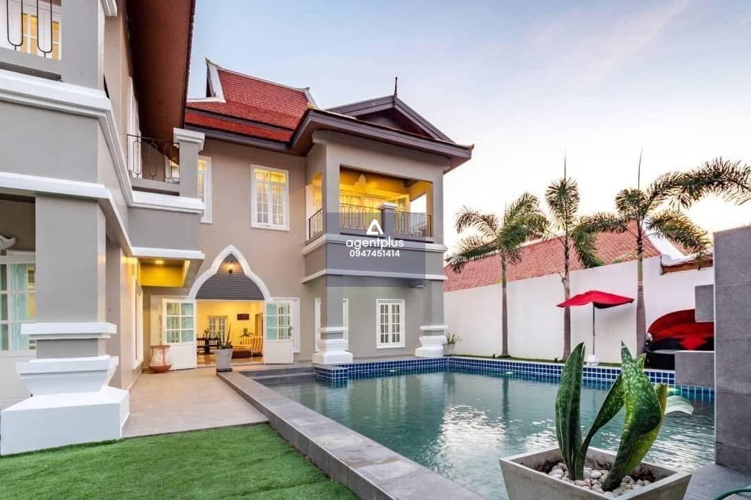 *ให้เช่า - บ้านพลูวิลล่า​เเบบสไตล์​ไทยเฟอร์ครบ ตกเเต่งใหม่ สวยเเบบทันสมัย โซนทุ่งกลมตาลหมัน พัทยา