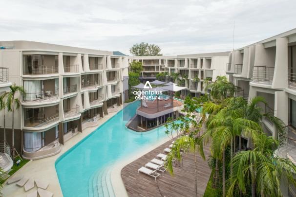 คอนโดหรูติดทะเล บ้านแสนคราม หัวหิน วิวสระน้ำ บรรยากาศรีสอร์ทส่วนตัว