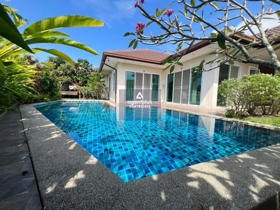 ให้เช่าบ้านพูลวิลล่าหลังมุม 3ห้องนอน ห้วยใหญ่พัทยา