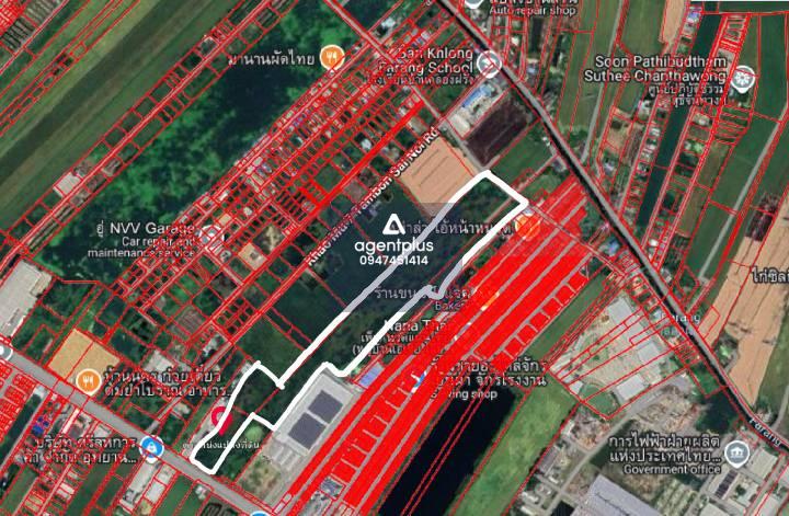 ที่ดินผังสีเหลือง ติดถนนบางกรวย-ไทรน้อย นนทบุรี