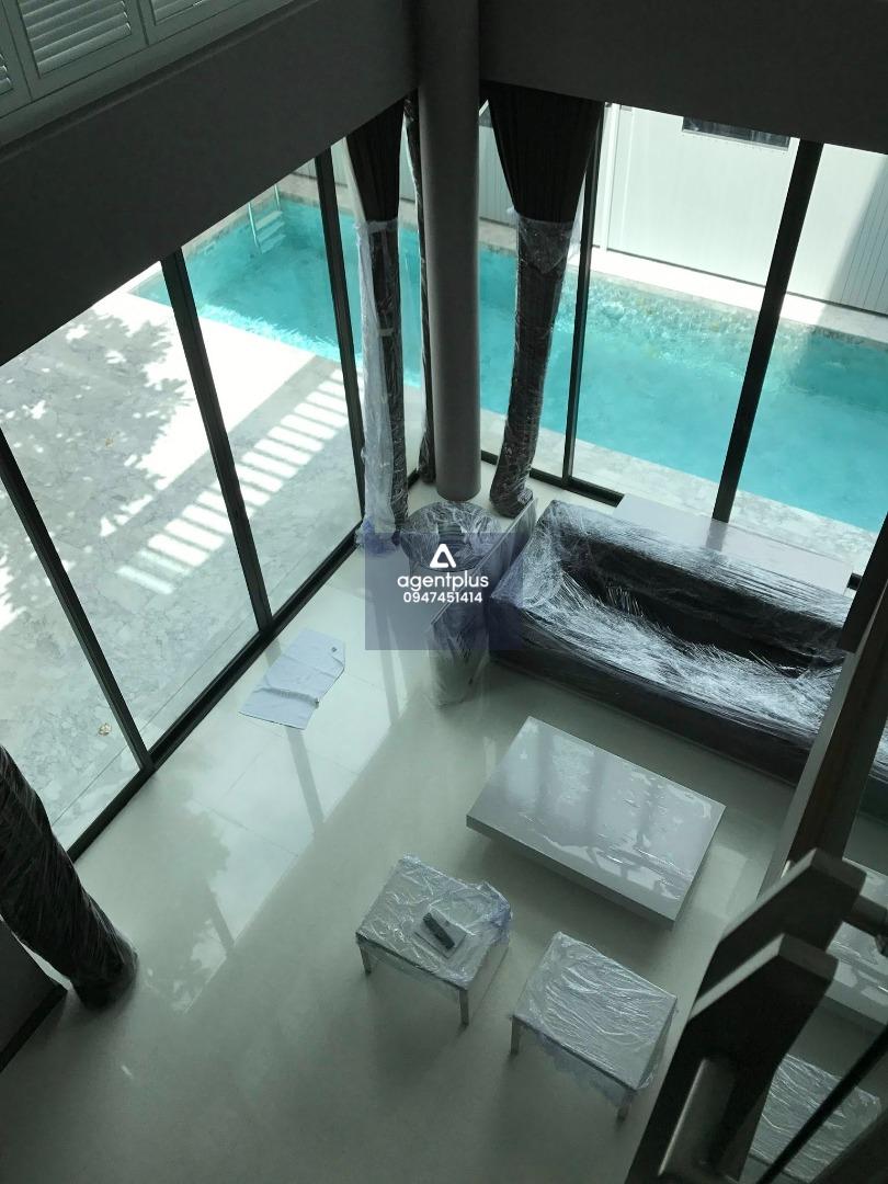 ปล่อยเช่าบ้านหรูพร้อมสระว่ายน้ำ โครงการอยู่ตรงข้ามสนามกีฬาแห่งชาติ หมู่บ้านอิสสระ พระราม 9 กรุงเทพฯ