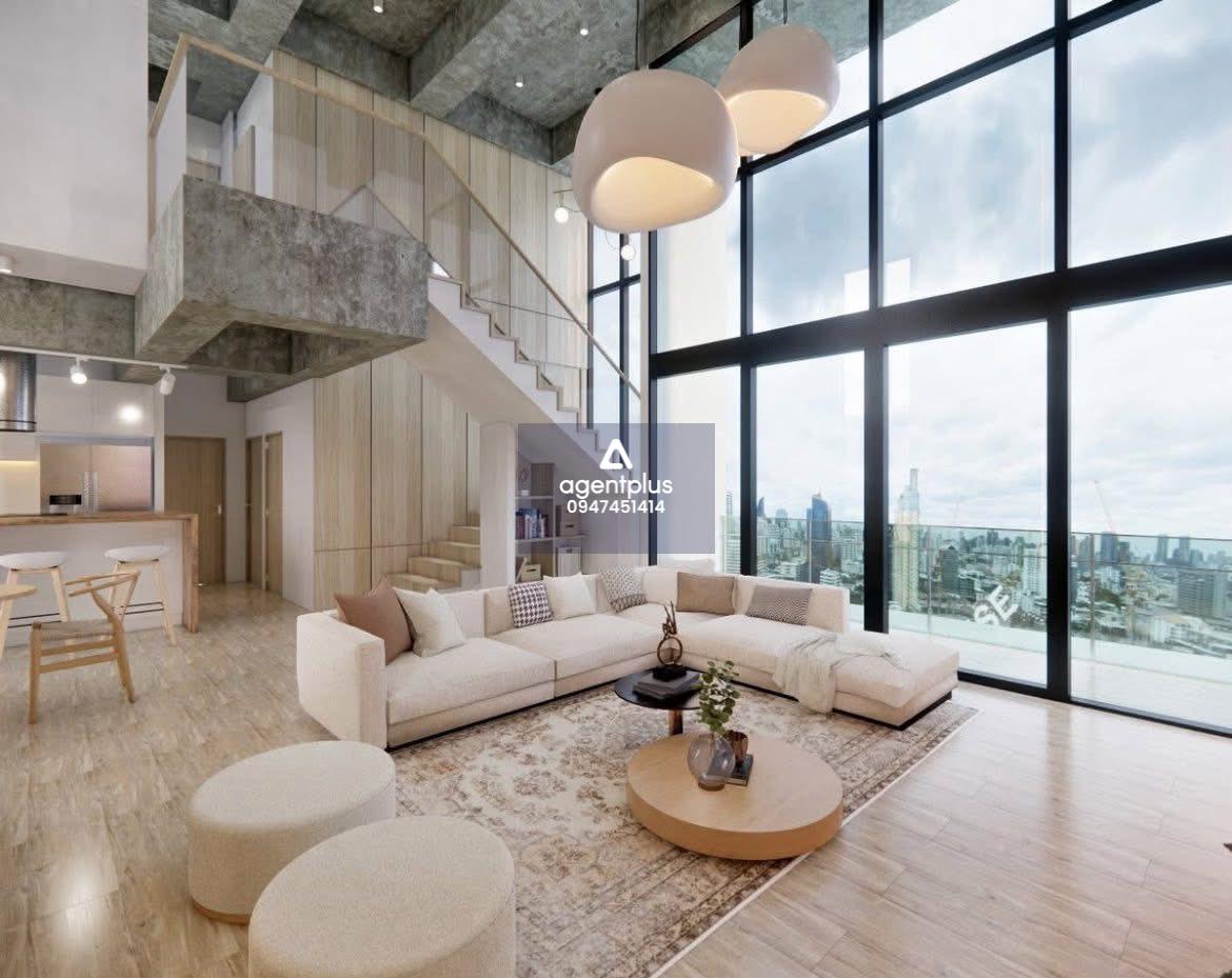  *ขาย Super Rare Duplex Penthouse ใจกลางทองหล่อ