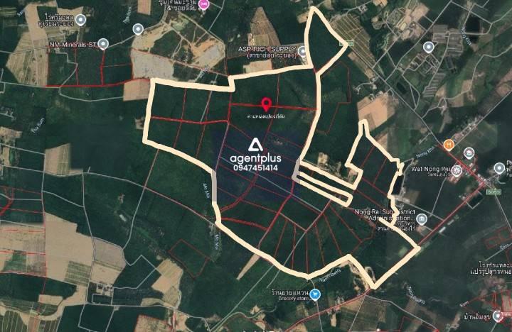 *ขายที่ดินติดถนนสาย 5059 เขตนิคมอุตสาหกรรม อ.หนองไร่ ต.ปลวกแดง จ.ระยอง