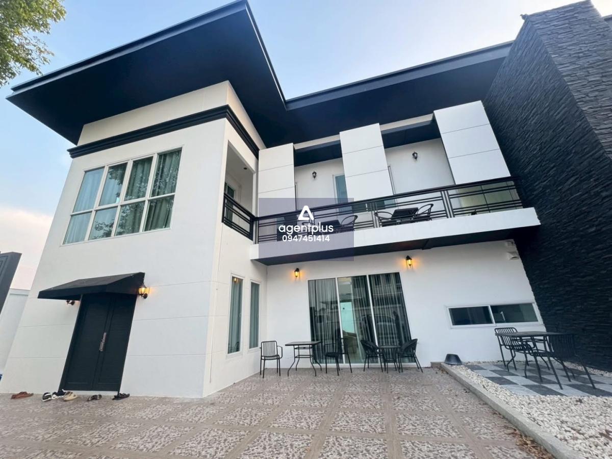 ให้เช่าพูลวิลล่าหลังใหญ่ 4ห้องนอน เฟอร์ครบ ใกล้โรงเรียนนานาชาติ ห้วยใหญ่