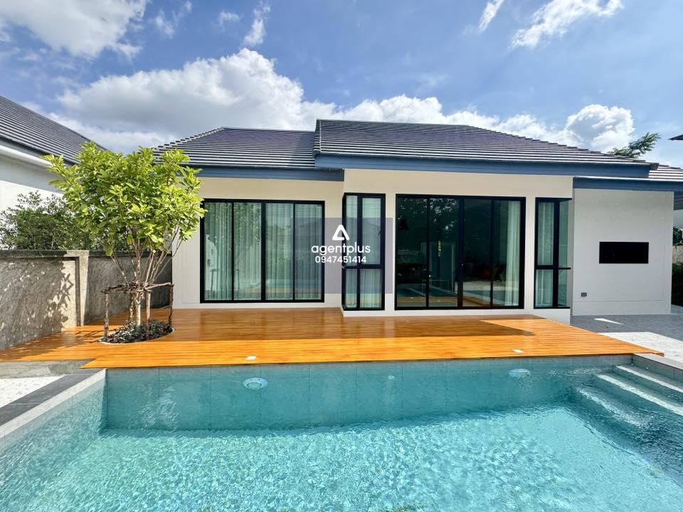 พูลวิลล่าสร้างใหม่ พร้อมเฟอร์นิเจอร์ครบ ห้วยใหญ่ - พัทยา