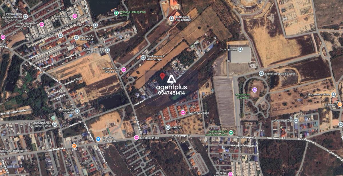 *ขายที่ดินชัยพฤกษ์ใกล้สนามกีฬา พัทยา