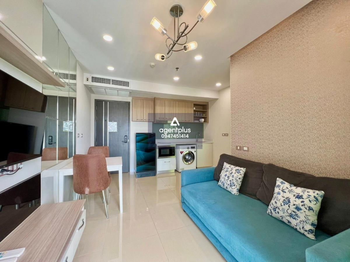 #*ให้เช่าคอนโดดุสิตแกรนวิว14,000.-/เดือน วิวทะเล ชั้น 36  📍ติดถนนจอมเทียนสาย2  เดินไปทะเลได้   35 ตรม. 1 ห้องนอน 1 ห้องน้ำ เฟอร์นิเจอร์+เครื่องใช้ไฟฟ้าครบ! พร้อมอยู่!