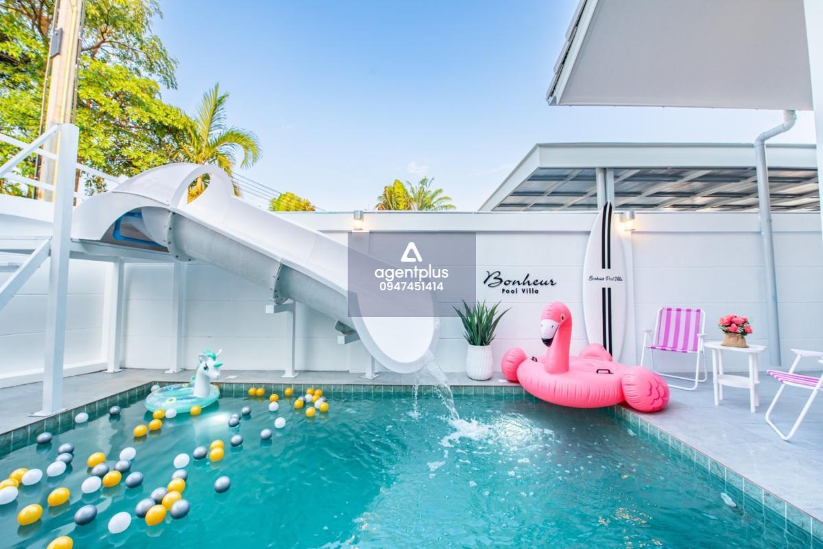 ขายบ้านพูลวิลล่าสวยพร้อมทำธุรกิจ อยู่อาศัยก็ดี  