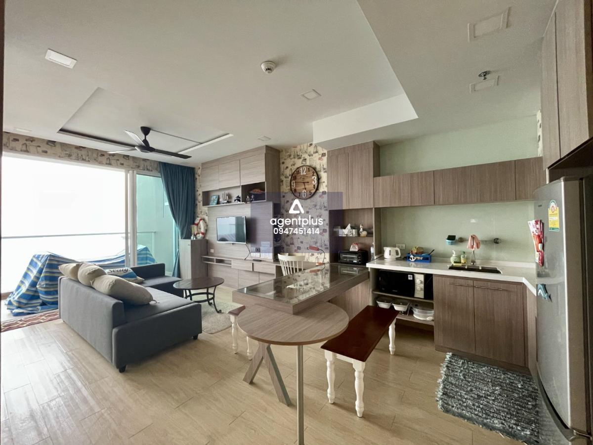 *ให้เช่า คอนโด ซีตัส บีชฟร้อนท์ พัทยา จอมเทียน  1 ห้องนอน 1 ห้องน้ำ วิวทะเล