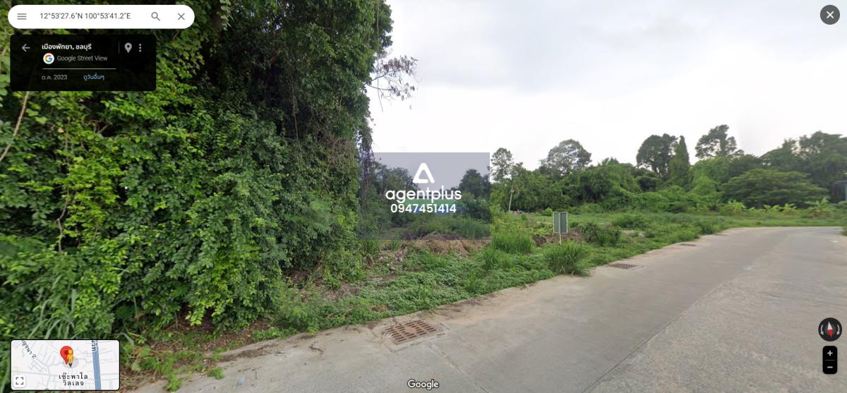 ขายที่ดินใกล้ทะเล ใกล้ถนนสุขุมวิท บุญกัญจนา พัทยา