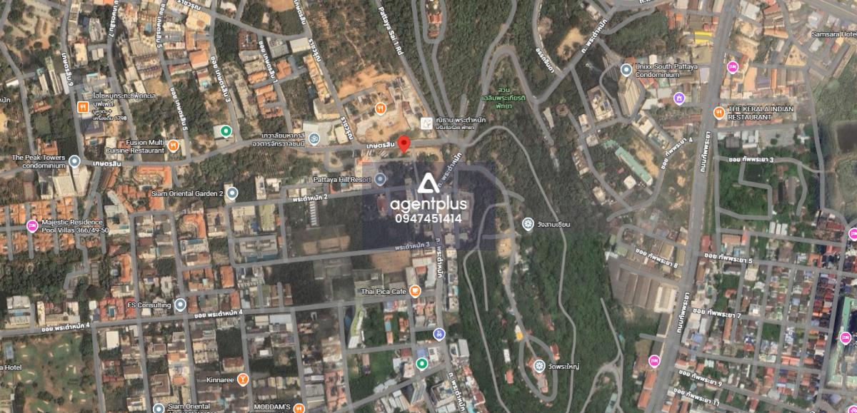 ที่ดินให้เช่า ทำเลดี เกษตรสิน เขาพระตำหนัก พัทยา