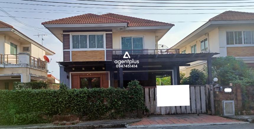 บ้านเดี่ยว 2 ชั้น โครงการการบ้านสวนเติมรัก ทำเลดีถ.บ้านกล้วย-ไทรน้อย