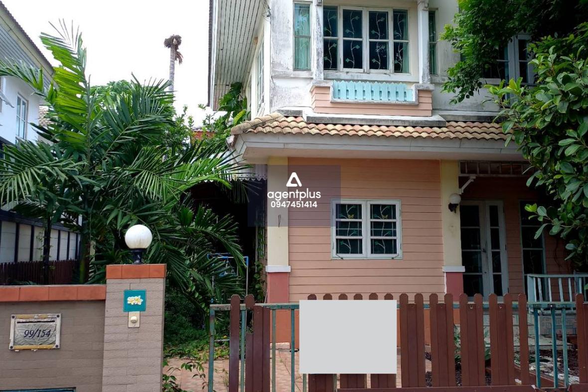 ขายบ้านเดี่ยว 2 ชั้น โครงการชลลดา วงแหวน รัตนาธิเบศร์ ทำเลดี เดินทางสะดวก ใกล้รถไฟฟ้า