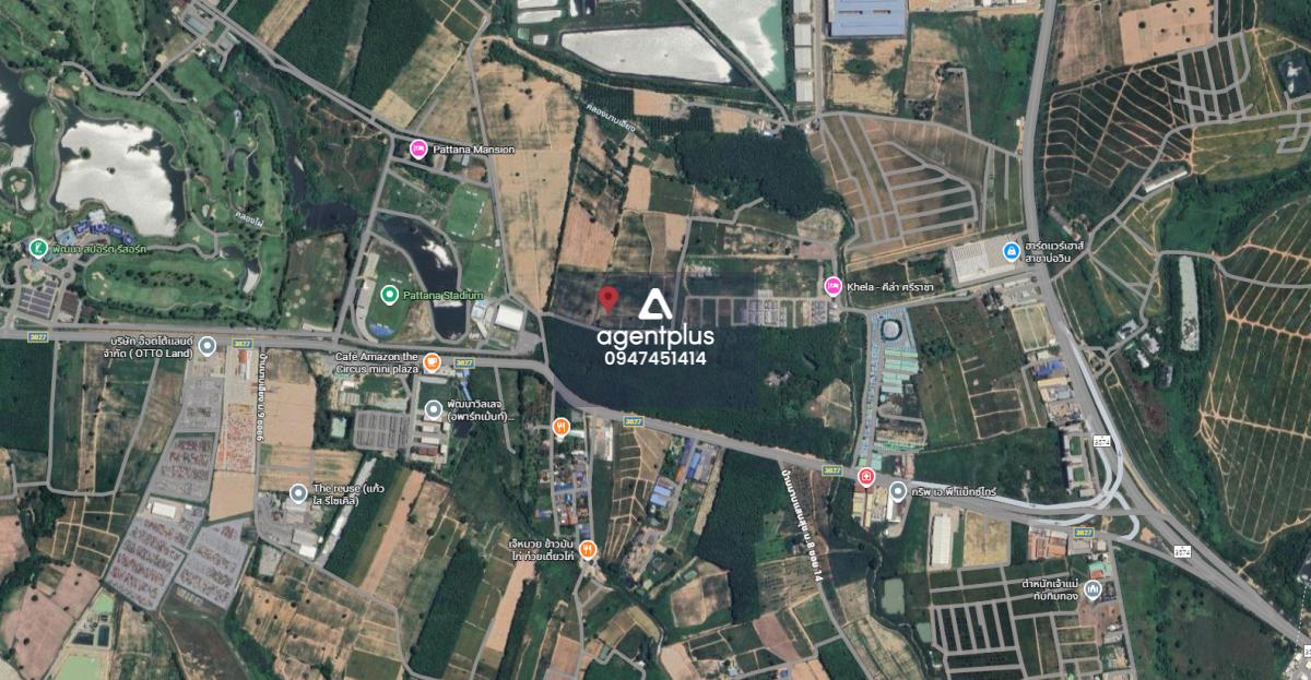 ให้เช่าที่ดินติดถนน ชบ.3027 ศรีราชา ชลบุรี