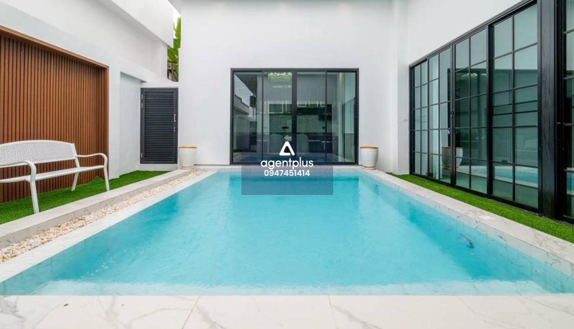 ขาย บ้านเดี่ยวพร้อมสระว่ายน้ำส่วนตัว โครงการ บ้านสร้างใหม่ พร้อมอยู่