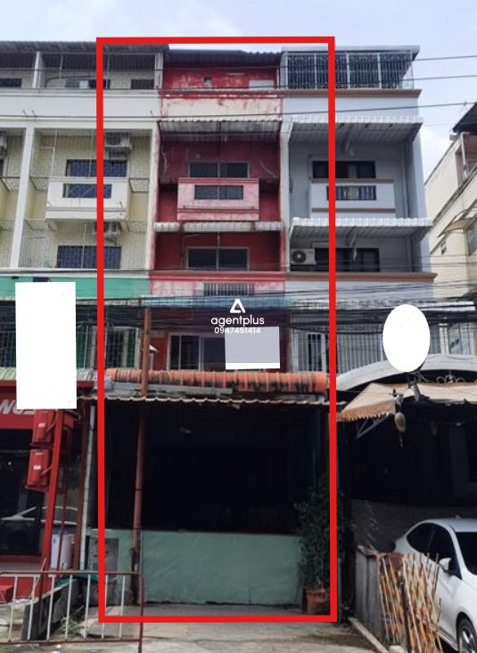 ขายอาคารพาณิชย์ 4 ชั้น – โครงการรังสิตภิรมย์