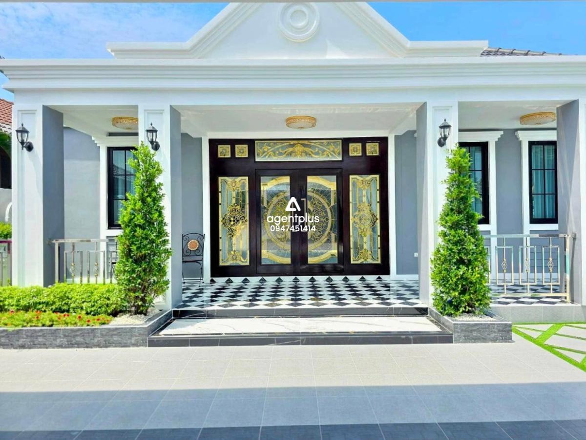 ขายบ้านสวย (บ้านชั้นเดียวพร้อมอยู่ สไตล์ ลักชูรี่ )