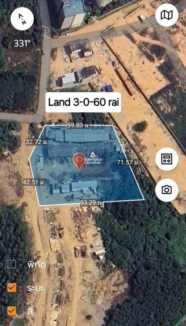 Land for sale near the sea, Jomtien, Pattaya