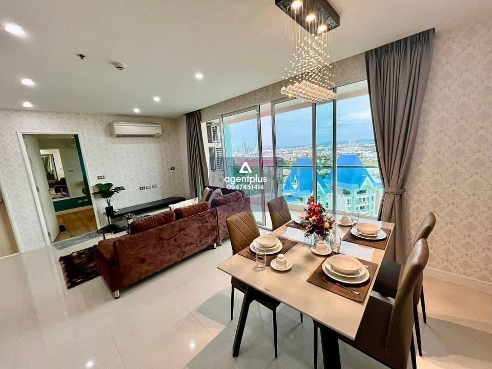 ปล่อยเช่าคอนโด แกรนด์คาริเบี่ยน ติดทะเล เฟอร์ครบ