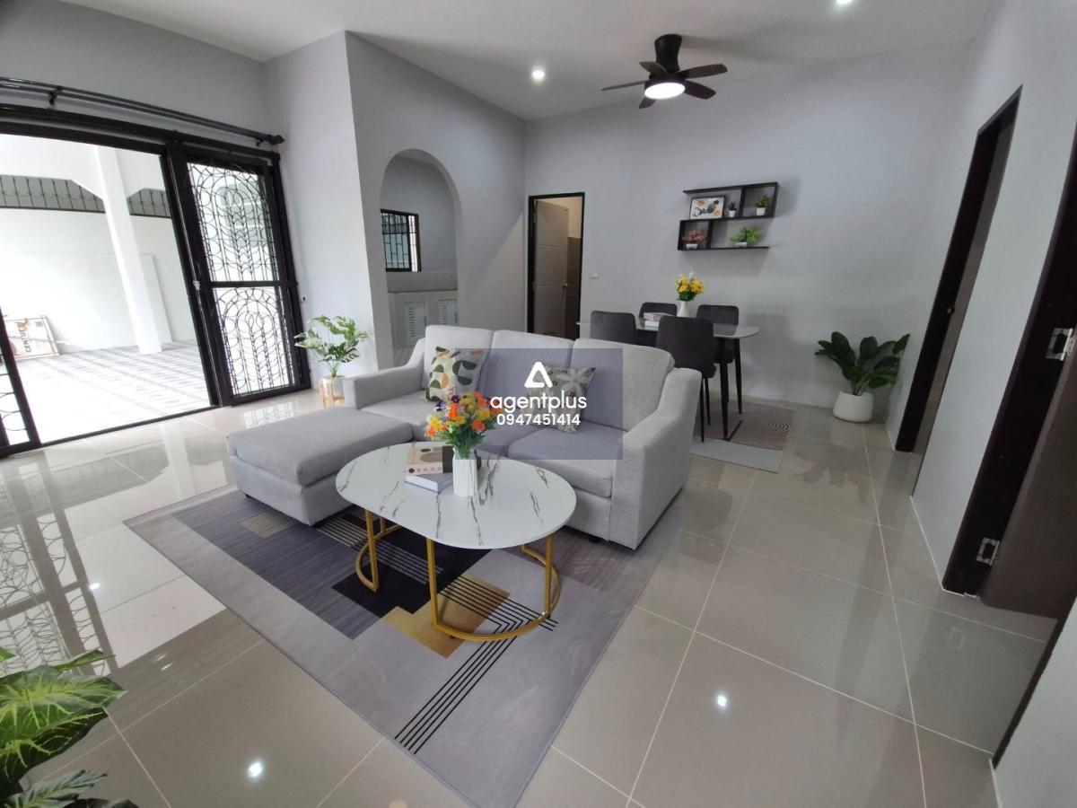 บ้านเดี่ยว 2 ห้องนอน พร้อมเฟอร์ครบ อยู่สบาย ใกล้เมือง