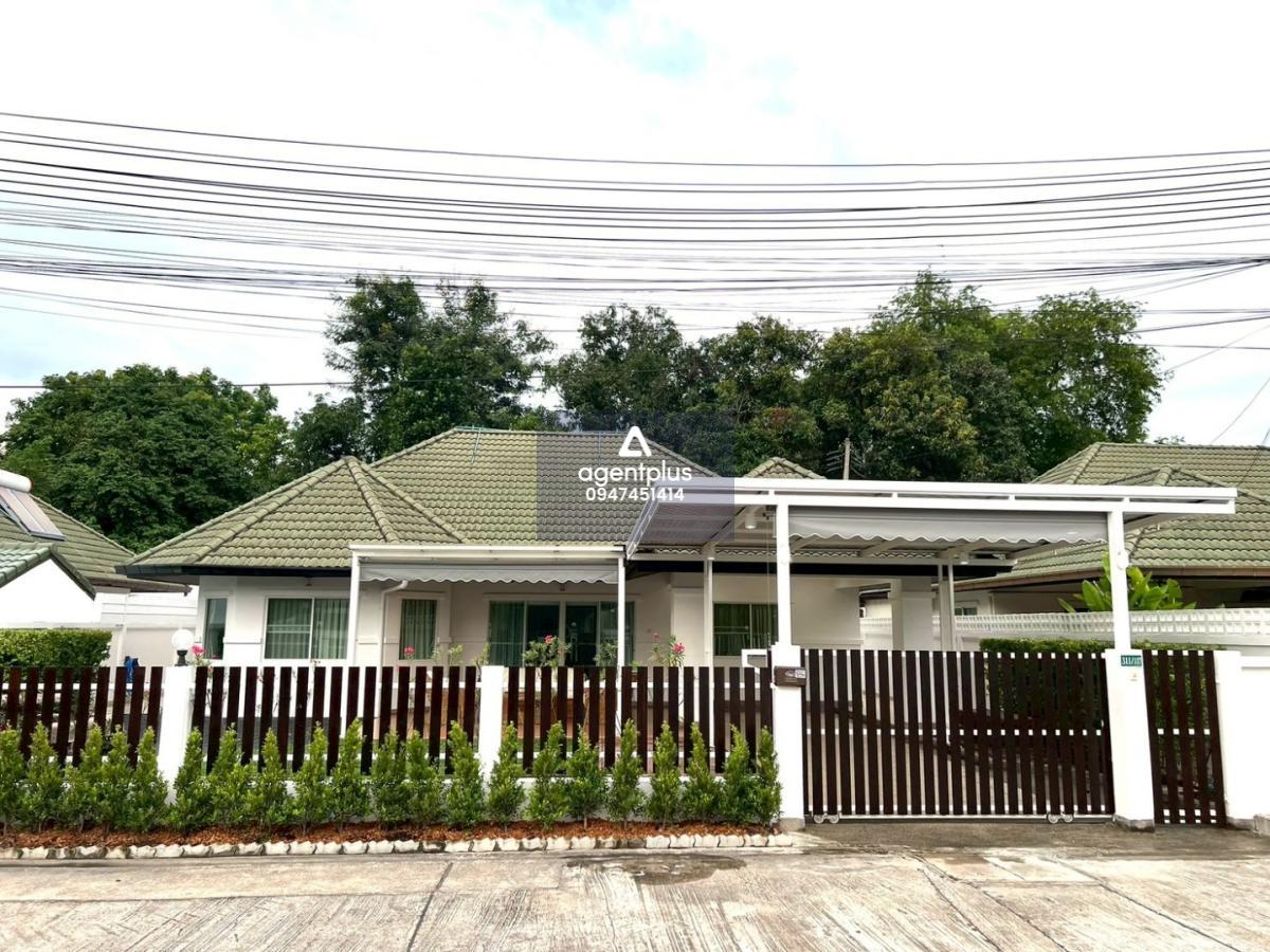 วิลล่าพร้อมเข้าอยู่ ในหมู่บ้านเงียบสงบ บรรยากาศดี เหมาะทั้งอยู่อาศัย & ปล่อยเช่า 