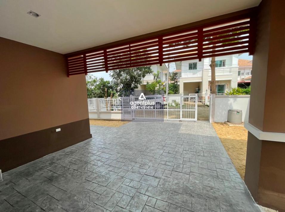 ขายบ้านเดี่ยว 2 ชั้น โครงการแลนซีโอ รามคำแหง-วงแหวน (มีสทีน) หลังริมพื้นที่กว้าง ทำเลดีในย่านที่อยู่อาศัย โครงการติดถนนซอยเคหะร่มเกล้า 64