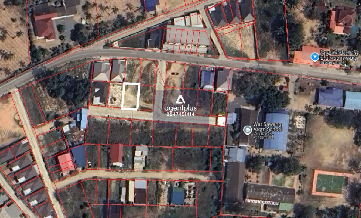 แบ่งขายที่เปล่า เหมาะสร้างบ้าน ทำเลดี ถนนพร้อมท่อระบายน้ำ ไม่มีท่วม โป่ง ชลบุรี