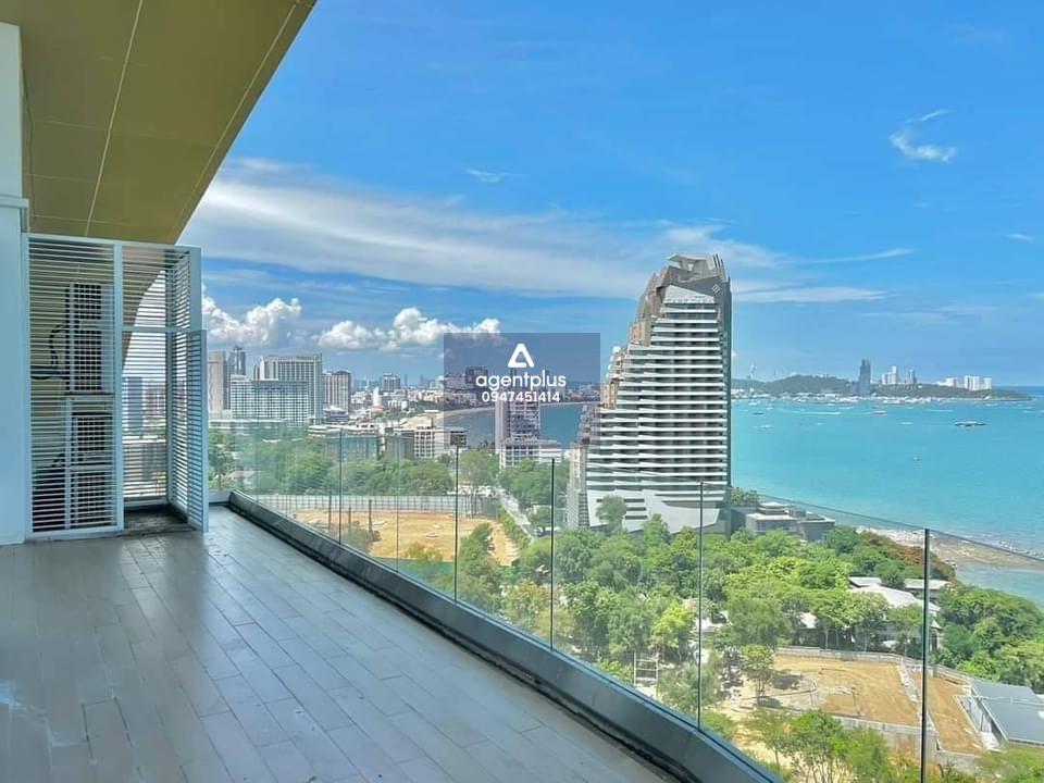 ขาย‼️The Cove Beachfront Condo เพนท์เฮาส์ใหญ่ที่สุด  4 ห้องนอน 