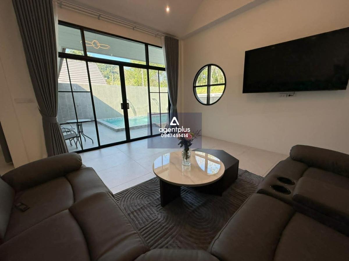 *พูลวิลล่าให้เช่า พร้อมอยู่ ทำเลดี โซนสาคู ใกล้หาดในทอน ภูเก็ต