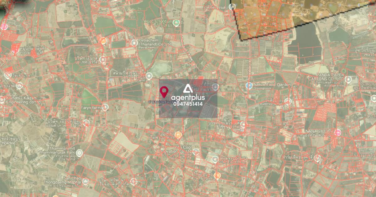 *ขายที่ดินเปล่าถมแล้วแปลงสวย ติดถนนทางสาธารณะประโยชน์ พานทอง ชลบุรี