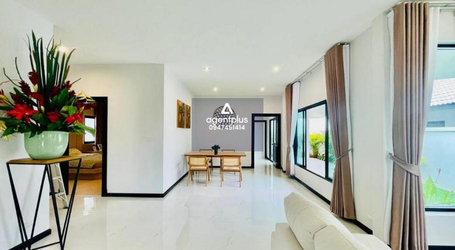 ขาย บ้านชั้นเดียวพร้อมสวนหย่อมส่วนตัว ตกแต่งเฟอร์นิเจอร์บางส่วน พร้อมเข้าอยู่