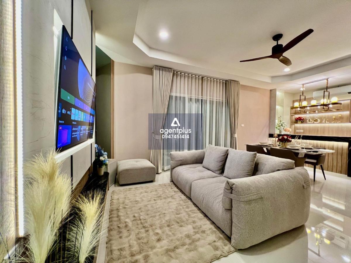 บ้านเดี่ยวชั้นเดียวในโครงการ หลังหัวมุม!  โทนสีอบอุ่น พร้อมเข้าอยู่