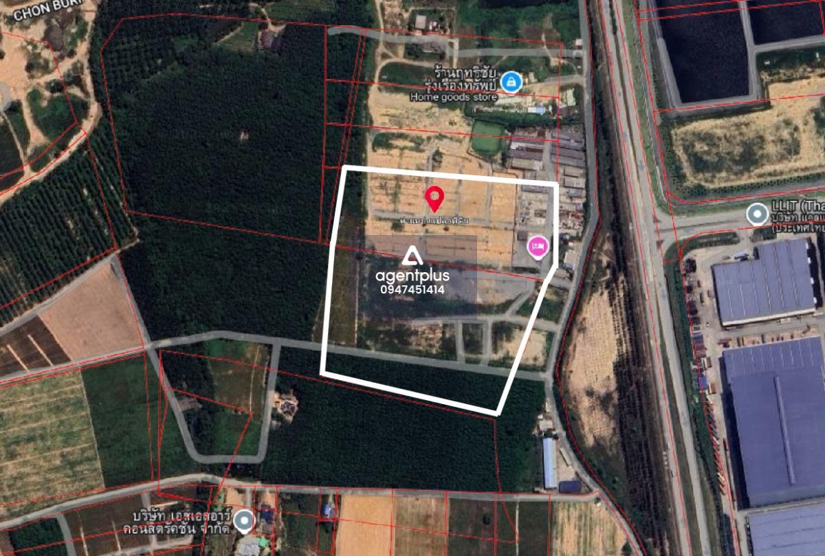 *ขายที่ดินผังม่วงลาย เขาคันทรง ศรีราชา ชลบุรี