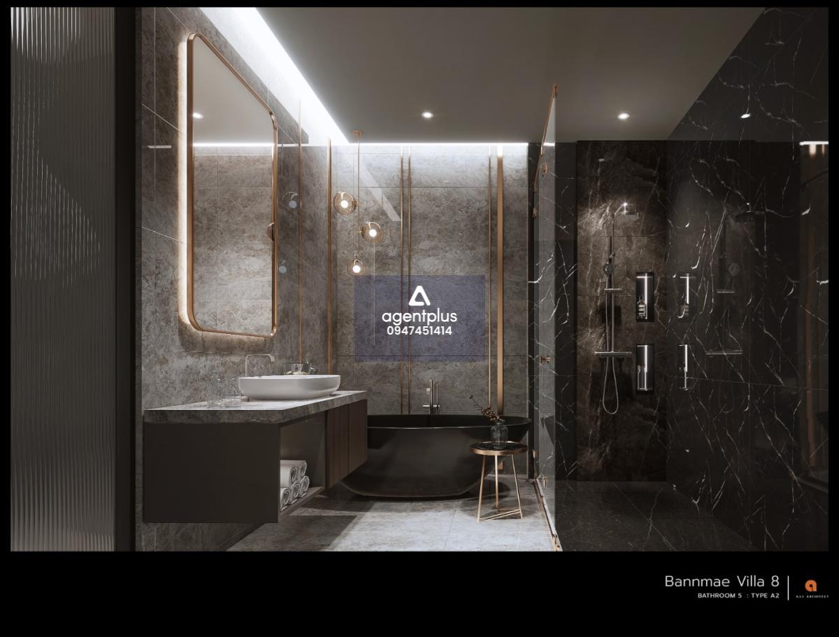 พูลวิลล่าหรู 2 ชั้น ดิ อาโรวานิกซ์ (บ้านแม่ 8)  4 ห้องนอน 5 ห้องน้ำ บ้านสร้างใหม่ ทำเลห้วยใหญ่ พัทยา 