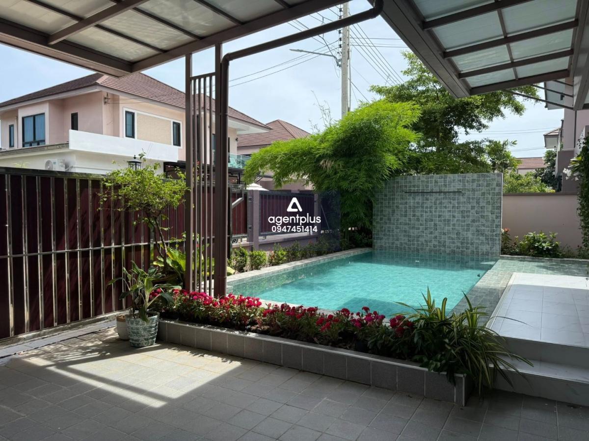 #*ให้เช่าบ้านพูลวิลล่า ห้วยใหญ่(ติดทางรถไฟ) พัทยา