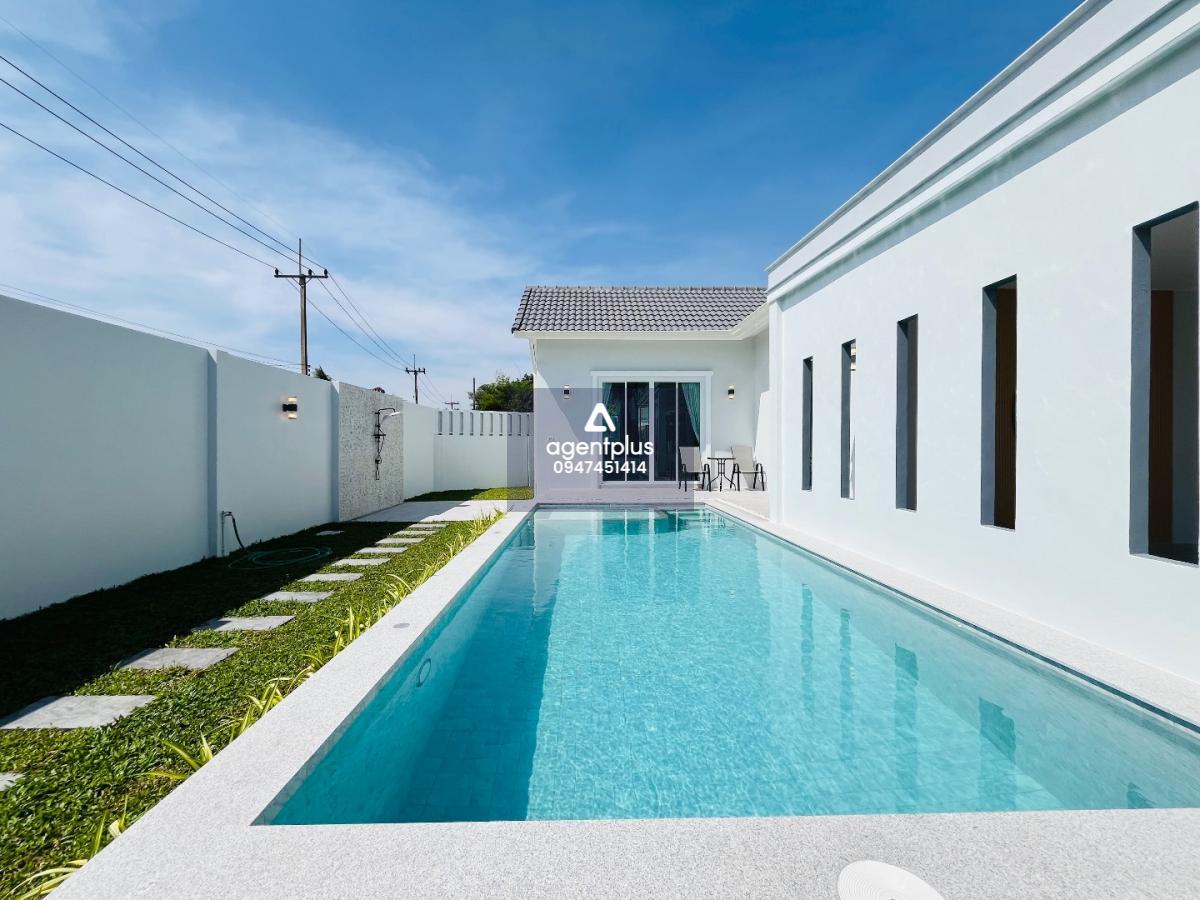  บ้านใหม่ Pool Villa ชั้นเดียว สวยโทนอุ่นหลังใหญ่ พร้อมสระว่ายน้ำส่วนตัว – เฟอร์นิเจอร์ครบ พร้อมเข้าอยู่!!