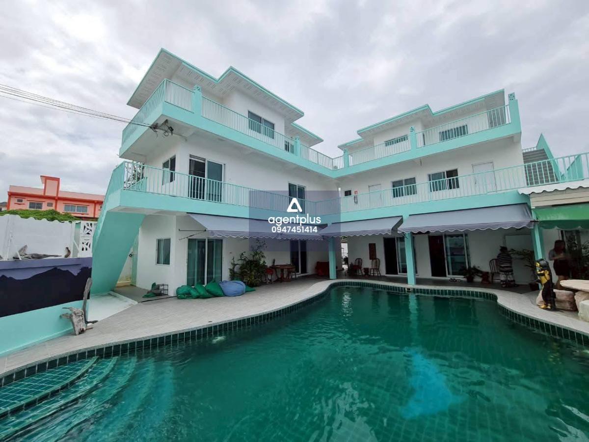 ขายอพาร์ทเม้นท์ใกล้ทะเล 200 เมตร เดินไปชายหาดได้ พิกัดชายหาดบางเสร่ 