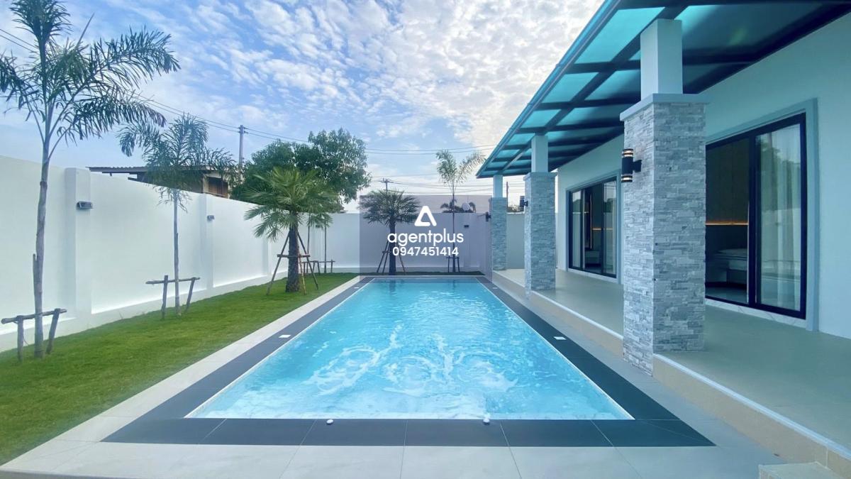 ขายด่วนพูลวิลล่าหรู บ้านใหม่ พร้อมอยู่ Luxury Pool Villa สไตล์ยุโรป – ห้วยใหญ่ พัทยา