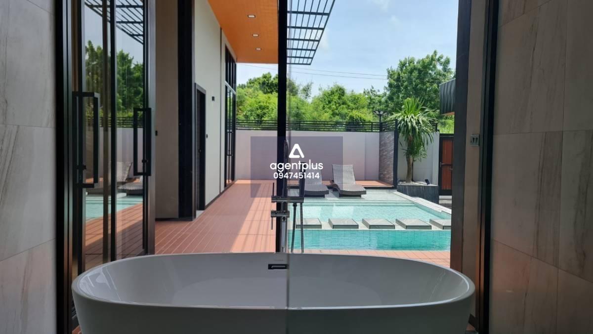 ขาย‼️ บ้านพูลวิลล่า พลูตาหลวง สัตหีบ 