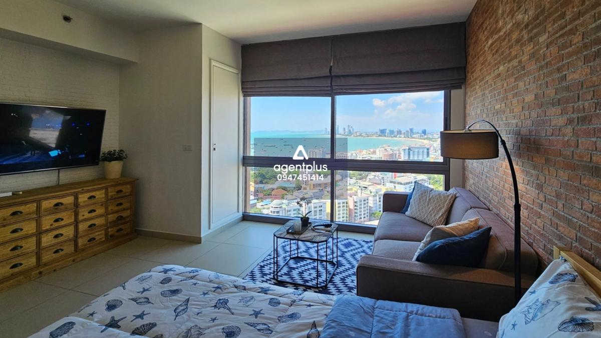 Unixx South Pattaya คอนโดหรู พัทยาใต้ วิวทะเล สตูดิโอ 27 ตร.ม. เฟอร์ครบ พร้อมเข้าอยู่