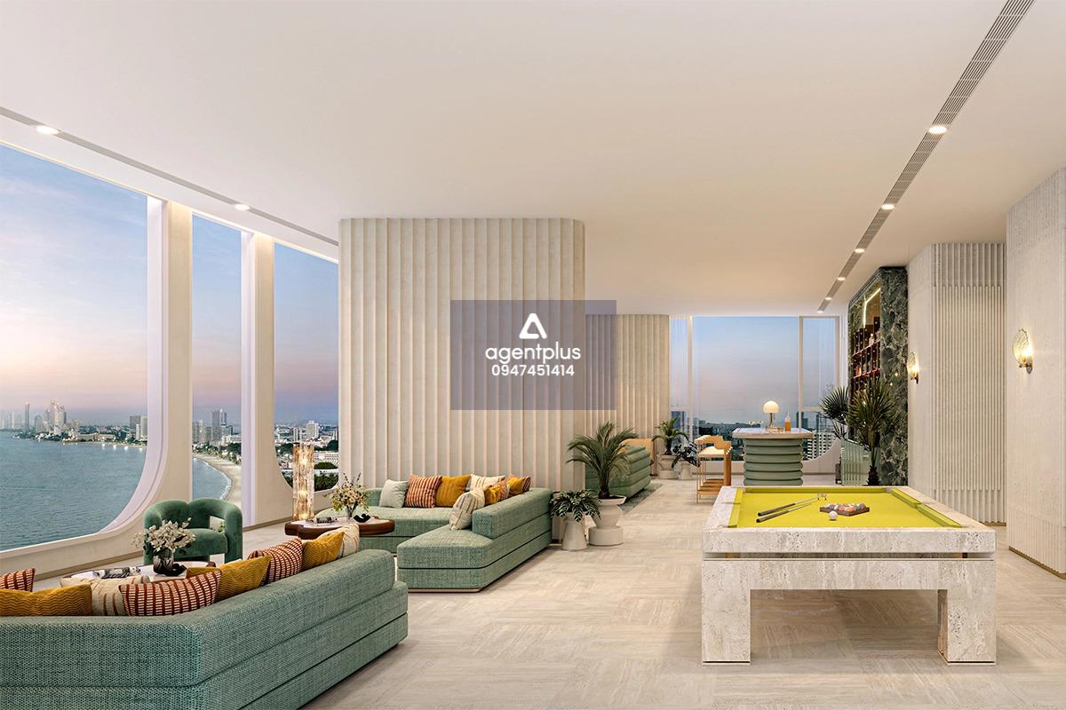 ขายคอนโดทำเลติดหาด วิวทะเลทุกห้อง โควต้าไทย พีทีวาย เรสซิเดนซ์ สาย 1 พัทยา