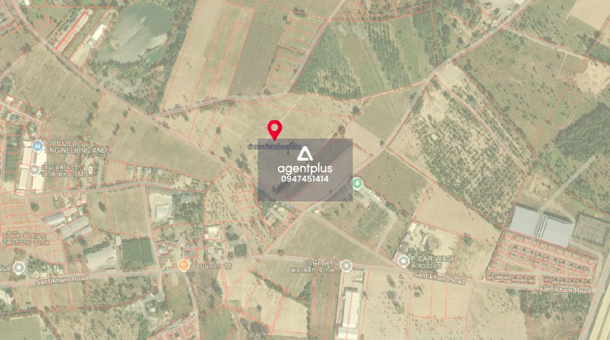 ขายที่ดินแปลงใหญ่ ทำเลใกล้อุทยาน ห่างถนนทางหลวงชลบุรี-พัทยา เพียง 4 นาที