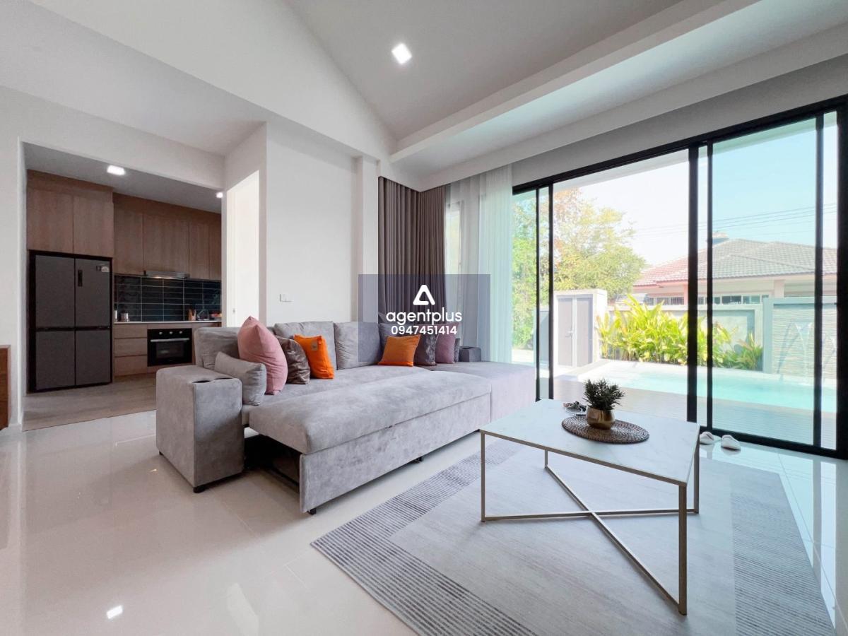 พูลวิลล่าสร้างใหม่ ห้วยใหญ่ พัทยา ใกล้จอมเทียน