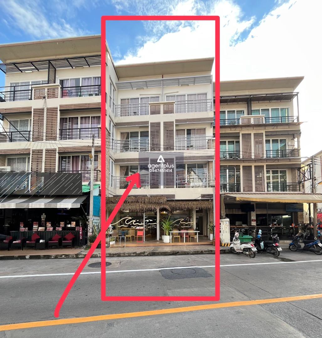 ขายอาคารพาณิชย์ 4 ชั้น 2 คูหา ทะลุกัน ใจกลางพัทยา! เหมาะลงทุนทำ คาเฟ่ + เกสต์เฮ้าส์รายวัน  รีโนเวทใหม่ทั้งหลัง พร้อมดำเนินกิจการได้ทันที