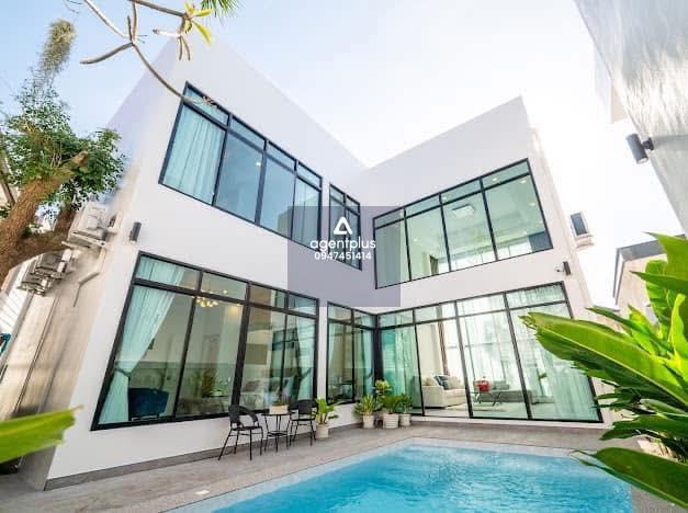 #ขายบ้านมือสองมีสระว่ายน้ำพร้อมเฟอร์นิเจอร์ ทำเลใกล้วัดสุทธาวาสพัทยา